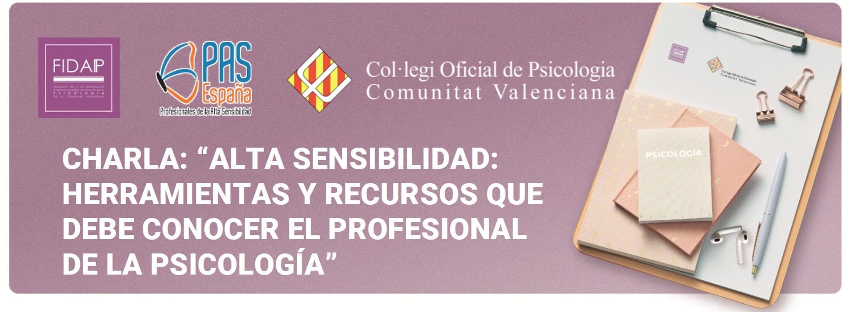 Charla Alta sensibilidad. Herramientas y recursos